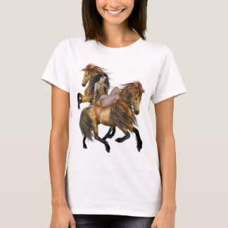 Indiaanse prinses en hengsten Shirt