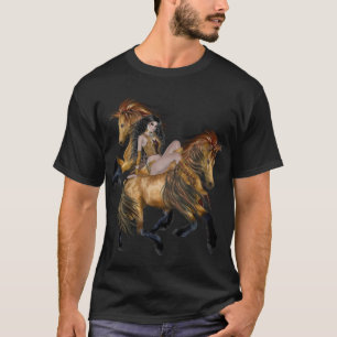 Indiaanse prinses en hengsten Shirt