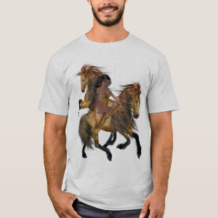 Indiaanse prinses en hengsten Shirt