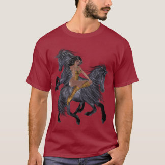 Indiaanse prinses en hengsten Shirt