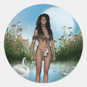 Indiaanse Sticker