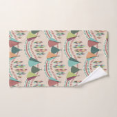 indiaanse stilisatie bad handdoek (Handdoek)