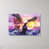 Indiaanse thuiskomst canvas afdruk (Voorkant)