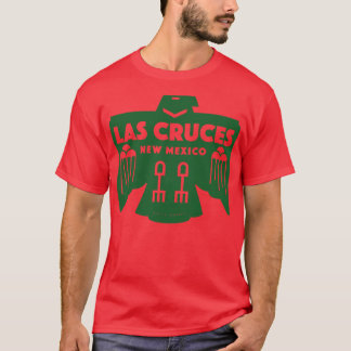 Indiaanse vogel Las Cruces New Mexico Green T-shirt