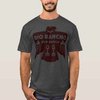 Indiaanse vogel Rio Rancho New Mexico Brown T-shirt