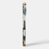 Indiaanse vrouw en wolf ontwerp Case-Mate iPhone case (Achterkant / Rechts)