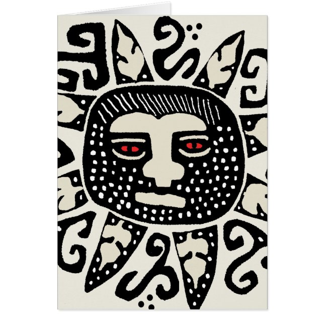 Indiaanse Zonnegestalte (Voorkant)