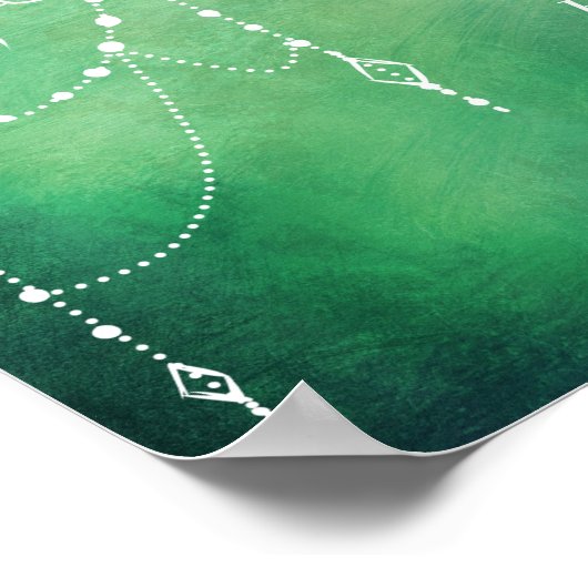 Indiaas Aarde Poster (Hoek)