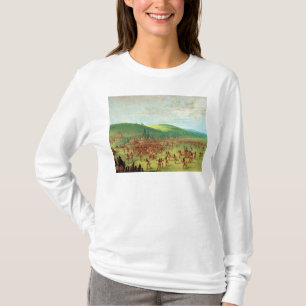 Indiaas balspel t-shirt