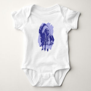 Indiaas donkerblauw romper