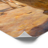 Indiaas dorp: kunst poster (Hoek)