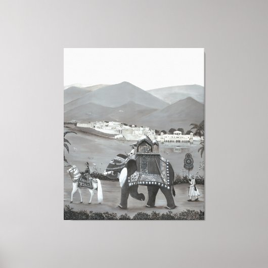 Indiaas erfgoed canvas kunst (Voorkant)