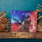 Indiaas gebed fotoplaat (Zijkant)