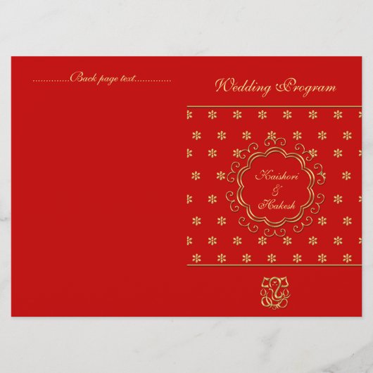 Indiaas Geïnspireerd bi-voudig weddenschapsprogram Programma (Voorkant)