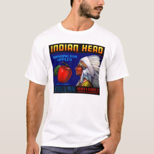 Indiaas hoofd Washington Appels T-shirt