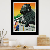 Indiaas jaarposter Bezoek India Poster (Keuken)