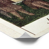 Indiaas kamp op het eiland Quadra Poster (Hoek)