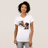 Indiaas koningsmeisje t-shirt (Voorkant volledig)