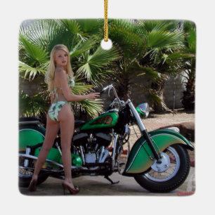 Indiaas meisje keramisch ornament