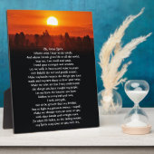 Indiaas nationaal gebed fotoplaat (Zijkant)