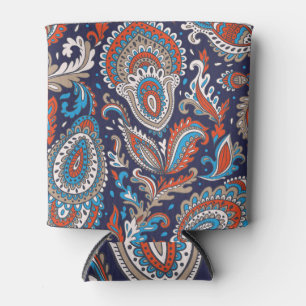 Indiaas Paisley medaillon etnisch patroon. Blikjeskoeler