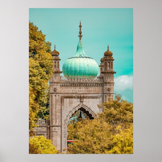 Indiaas paleis poster (Voorkant)