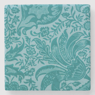 Indiaas Pattern (door William Morris) Stone Onderz Stenen Onderzetter