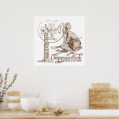 Indiaas Poster ter dood geboren (Keuken)