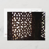 Indiaas ruiten briefkaart (Voorkant / Achterkant)