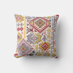 Indiaas tapijt, paisley mandala, yoga kussen