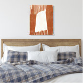 Indiaas veld I Canvas Afdruk (Insitu (Slaapkamer))