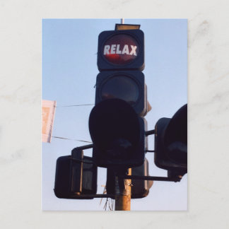 Indiaas verkeerslicht briefkaart