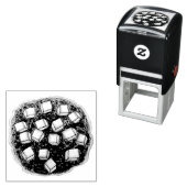 Indiaas voedselblad Saag Paneer Spinach Kaas Zelfinktende Stempel (In situ)