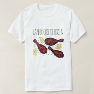 Indiaas voedseltandoorkoken Tandoori Chicken T-shirt