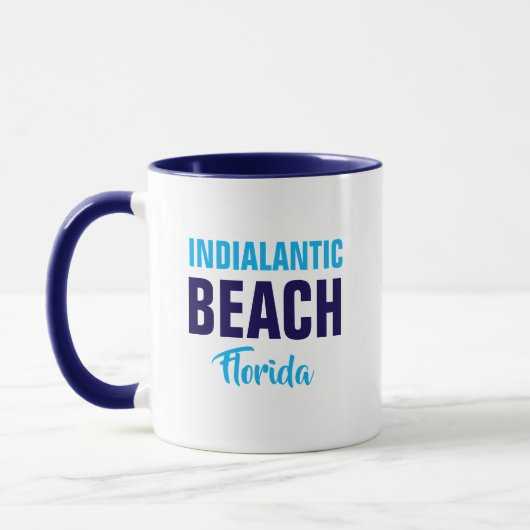Indialantic Beach Florida Coffee Mug (Gauche)