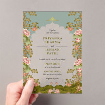 Indian Arch Floral esthetische bruiloft