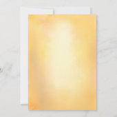 Indian Bride Haldi Ceremony Pauw Bloemen Kaart (Achterkant)