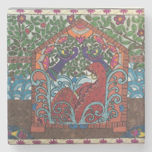 Indian Bride onderzetter (Voorkant)