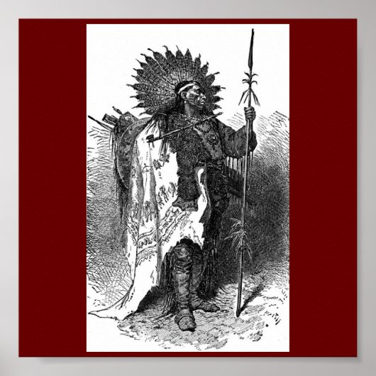 Indian Chief Poster (Devant)