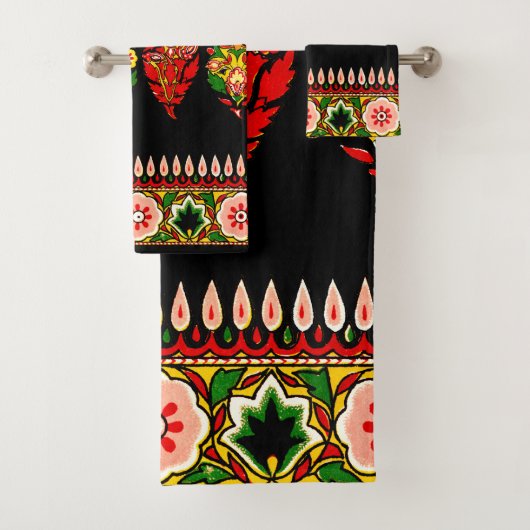 Indian Cotton Fabric Bad Handdoek (Insitu)