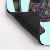 Indian Elephant Art Mousepad Muismat (Hoek)