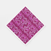 Indian fleur de lis henna patroon servetten (Hoek)