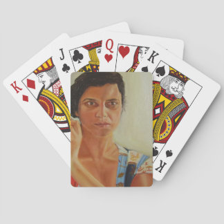 Indian Girl Klassieke speelkaarten