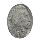 INDIAN HEAD NICKEL DARTBORD (Voorkant Links)