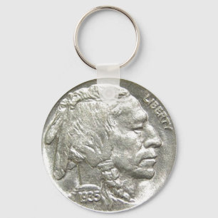 INDIAN HEAD NICKEL SLEUTELHANGER