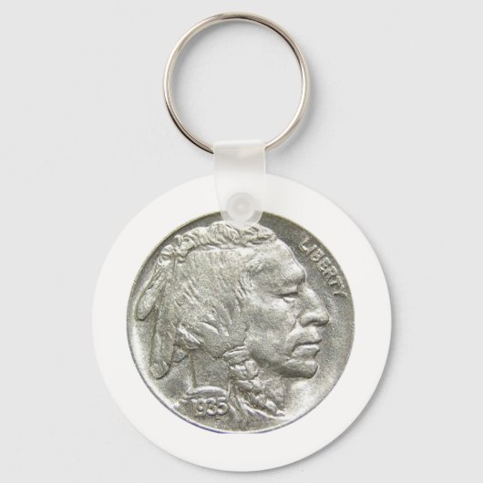 INDIAN HEAD NICKEL SLEUTELHANGER (Voorkant)