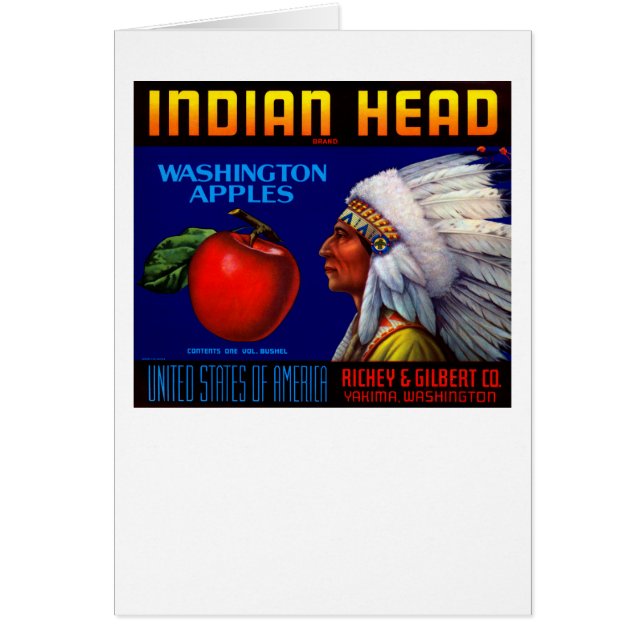 Indian Head Washington Apples (Devant)