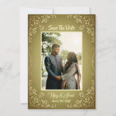Indian Hindu Wedding Invitation with Custom Image (Dos)