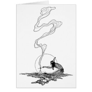 Indian in zijn eenzaamheid door NC Wyeth Vintage W