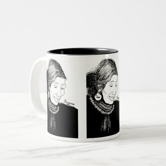 Indian Lady Mug (Devant gauche)